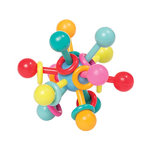 Manhattan Toy Atom Rattle & Teether Grasping Activity Baby Toy, Only $4.47