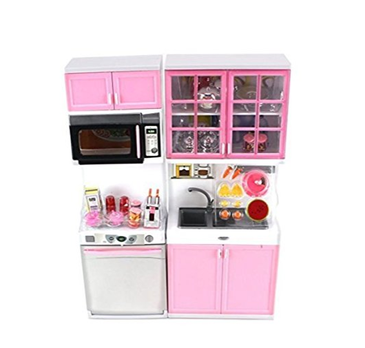 'Modern Kitchen 16' Battery Operated Toy Kitchen Playset, Perfect for Use with 11-12