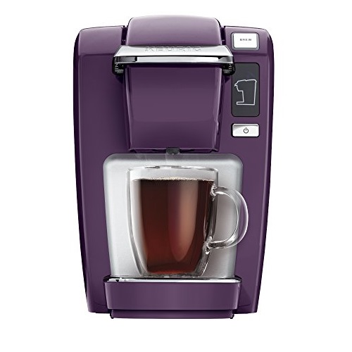 Keurig K15 Single-Serve Compact K-Cup Pod Coffee Maker, Black Plum, Only $59.99, free shipping