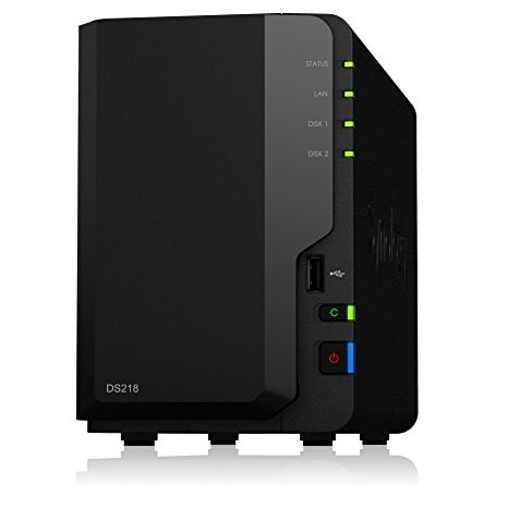 Synology 2 bay NAS DiskStation DS218 (Diskless), Only $243.22, free shipping