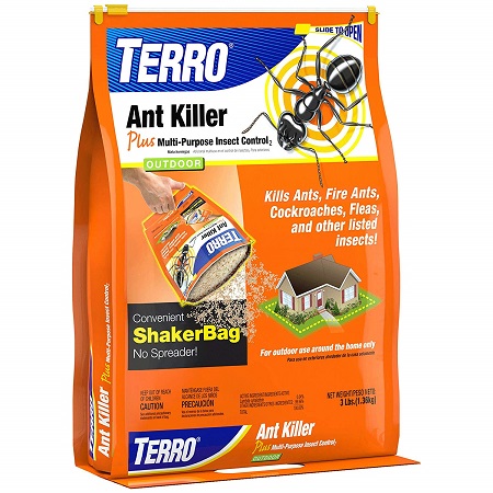 TERRO 3 lb Ant Killer Plus – Also Kills Cockroaches, Fleas, and other listed insects, only $5.48