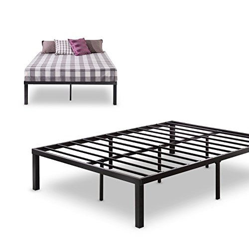 Zinus Luis Quick Lock 16 Inch Metal Platform Bed Frame / Mattress Foundation / No Box Spring Needed, Full, Only $67.19, You Save $122.81(65%)