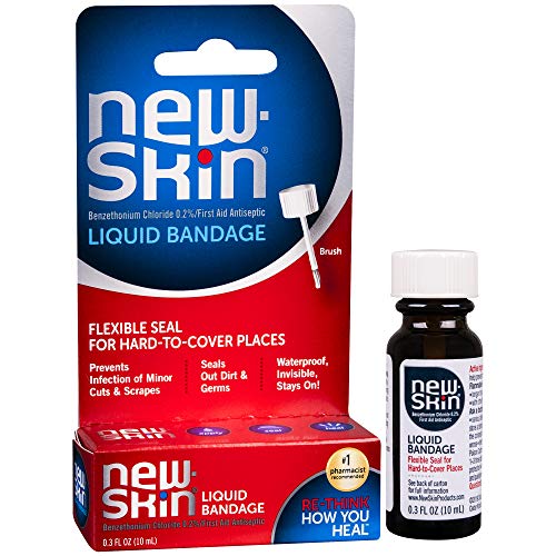 史低價！New-Skin 液體創可貼，0.3 oz，原價$7.00，現僅售$3.78，免運費！