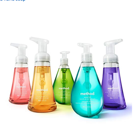 Method Foaming Hand Soap, Sweet Water, 10 Fl. Oz (Pack of 6), Hand Wash Dispenser with Pump only $9.87