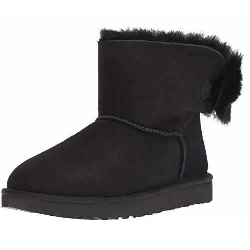 UGG Women's Classic Mini Fluff Bow Boot, Only $57.90, free shipping