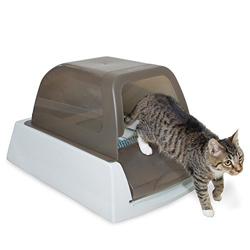 PetSafe ScoopFree Ultra Self-Cleaning Cat Litter Box, Covered, Automatic with Disposable Tray, Taupe - PAL00-15342, Only $99.95