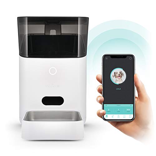 Petnet SmartFeeder (2nd generation) - Automatic Wi-Fi Pet Feeder with Personalized Portions for Cats and Dogs - App for Android, iOS and Works with Amazon Alexa, Only $50.02 free shipping