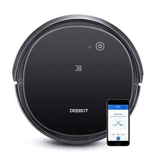 ECOVACS DEEBOT 500 Robotic Vacuum Cleaner with Max Power Suction, Up to 110 min Runtime, Hard Floors & Carpets, App Controls, Self-Charging, Quiet, Only $134.99