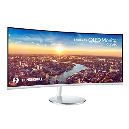Samsung 34-Inch CJ791 Thunderbolt 3 Curved QLED Widescreen Monitor (LC34J791WTNXZA), Only $499.99, free shipping