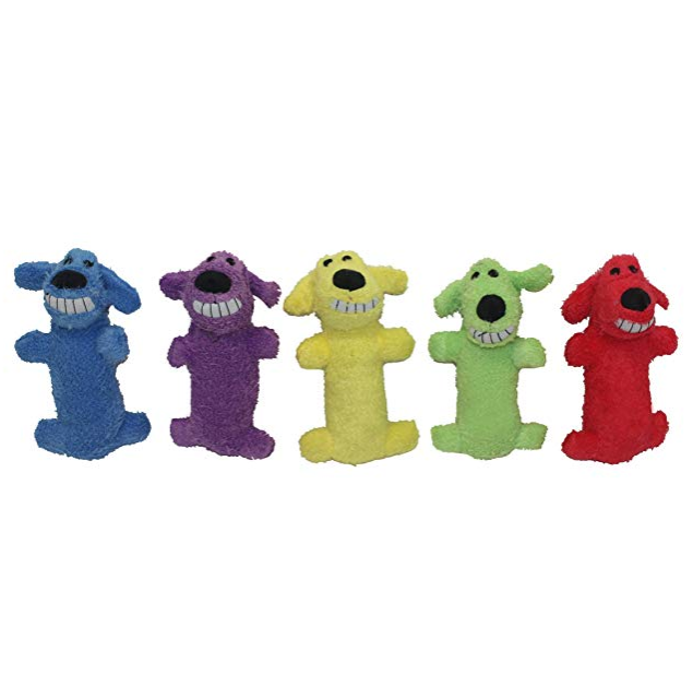 Multipet 发声狗狗玩具热卖 颜色随机 ，现仅售$1.99, 免运费!