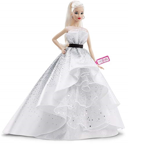 Barbie  60周年 特別款 芭比娃娃，原價$60.00，現僅售$36.99，免運費！