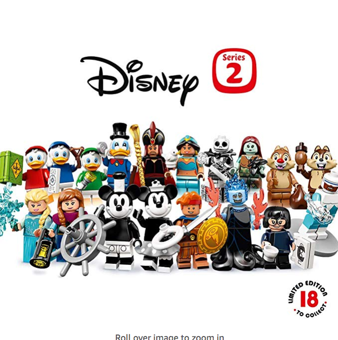 LEGO樂高 Minifigures 系列 迪士尼 71024小人仔，原價$3.99，現僅售$2.53