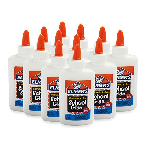 Elmer's Liquid School Glue, Washable, Pack of 12, Only $5.28