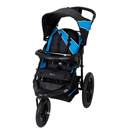 Baby Trend Xcel Jogger Stroller, Mosiac Blue $53.84，free shipping