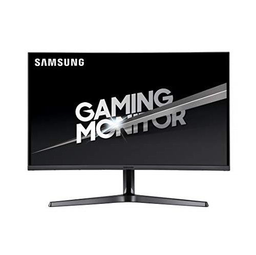 Samsung CJG5 Series 27-Inch WQHD Curved Gaming Monitor (LC27JG50QQNZA), Dark Blue Grey, Only $267.99, You Save $62.00(19%)