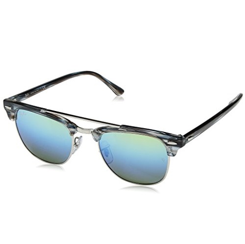 Ray-Ban RB3816 Ray-Ban Men's Clubmaster Double Bridge Sunglasses, Only $79.95, free shipping