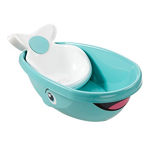 Fisher-Price 鯨魚造型 寶寶浴盆，原價$24.99，現僅售$17.99