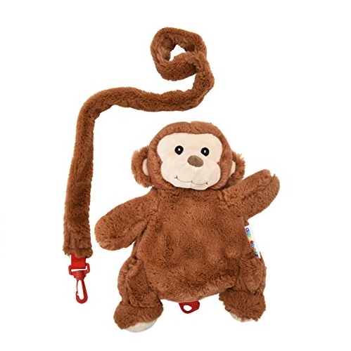 史低價！Alphabetz 可愛小猴造型兒童雙肩背包，原價$12.99，現僅售$8.99