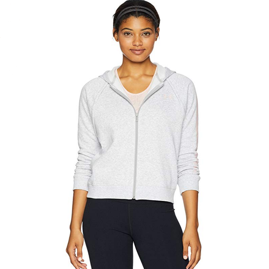 Under Armour womens Under Armour Women's Rival Fleece Full Zip Hoodie, only $13.68