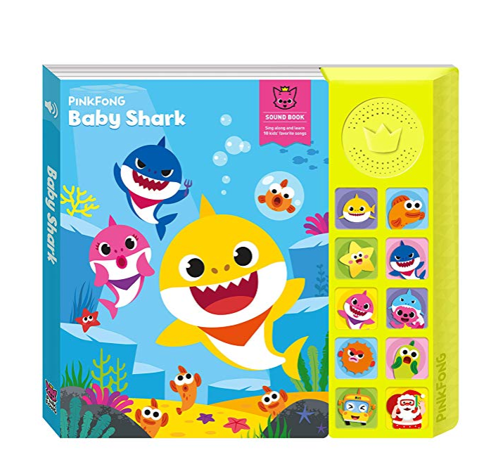 超赞！Pinkfong 鲨鱼宝宝趣味有声书，原价$24.99，现点击coupon后仅售$16.99