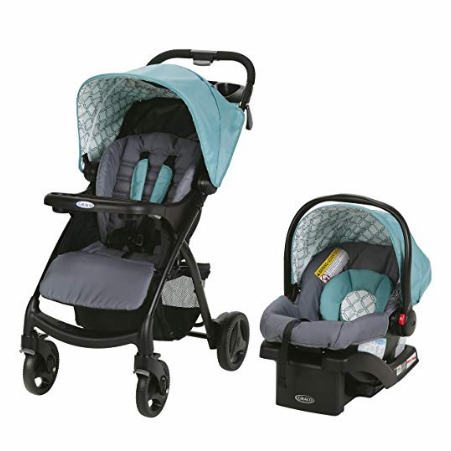 Graco Verb Click Connect Travel System, Merrick $110.78，free shipping
