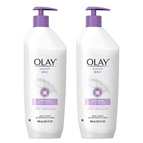 Olay Quench Ultra Moisture Shea Butter Body Lotion, 20.2 fl oz (Pack of 2) Packaging May Vary, Only $13.07