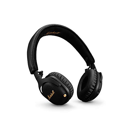 Marshall Mid ANC Active Noise Cancelling On-Ear Wireless Bluetooth Headphone, Black (04092138), Only $131.93, free shipping