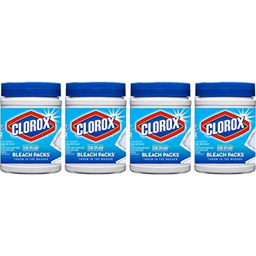 Clorox Zero Splash Bleach Packs, 4 Pack, Only $14.08