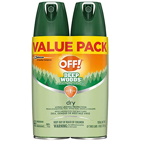 OFF! Deep Woods Insect Repellent VIII Dry, 4 oz. (2 ct), Only $7.57