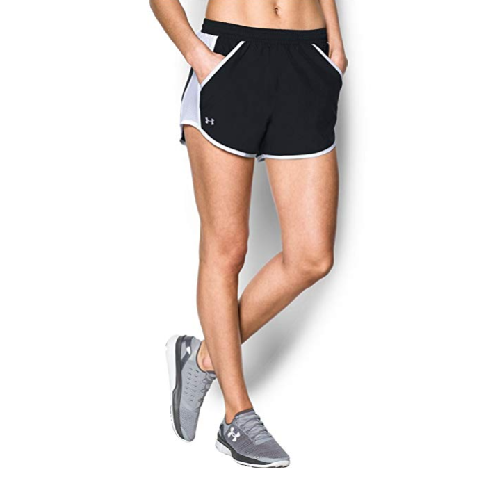 Under Armour Women's Fly By Running Shorts only $11.24