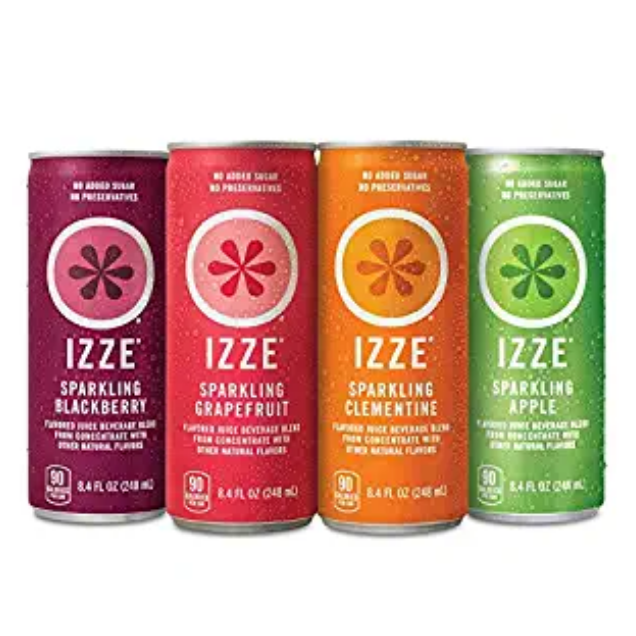 Izze Sparkling Juice Variety Pack, 8.4 Ounce (Pack of 24) $14.80  FREE Shipping