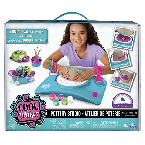 Cool Maker - Pottery Studio, Clay Pottery Wheel Craft Kit for Kids Age 6 and Up (Edition May Vary), Only $13.50, You Save $26.49(66%)