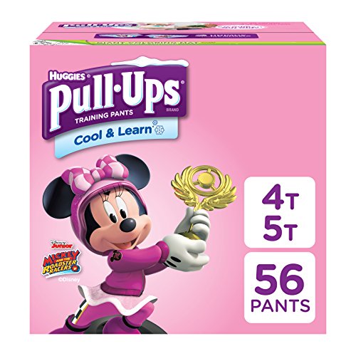Pull-Ups Cool & Learn Potty Training Pants for Girls, 4T-5T (38-50 lb.), 56 Ct. (Packaging May Vary), Only $20.58
