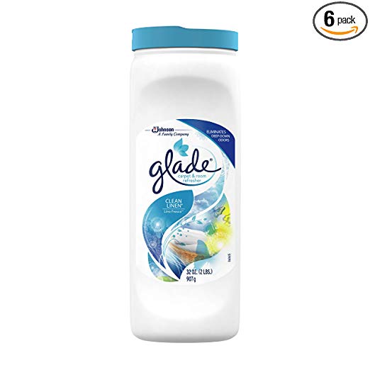 Glade Carpet & Room Refresher, Clean Linen, 32 Ounce (Pack of 6), Only $5.76, free shipping after using SS