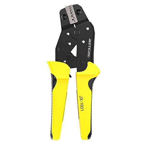Wire Stripper and Crimping Tool Meterk 0.14-6mm² Adjustable Crimping Range With Carbon Steel + Alloy (Wire Crimper JX-06WF 0.25-6 mm) discounted price only $8.38 (40% off)