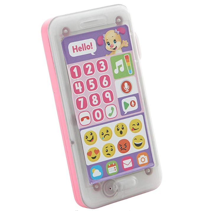 Fisher-Price Laugh & Learn 儿童智能手机玩具，原价$14.99, 现仅售$8.99