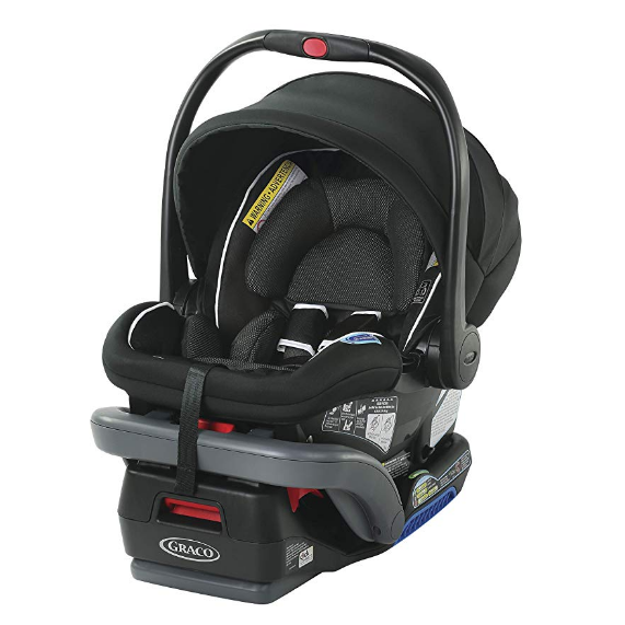 Graco SnugRide SnugLock 35 DLX 嬰兒提籃式安全座椅，原價$199.99，現點擊Coupon僅需$154.77，免運費