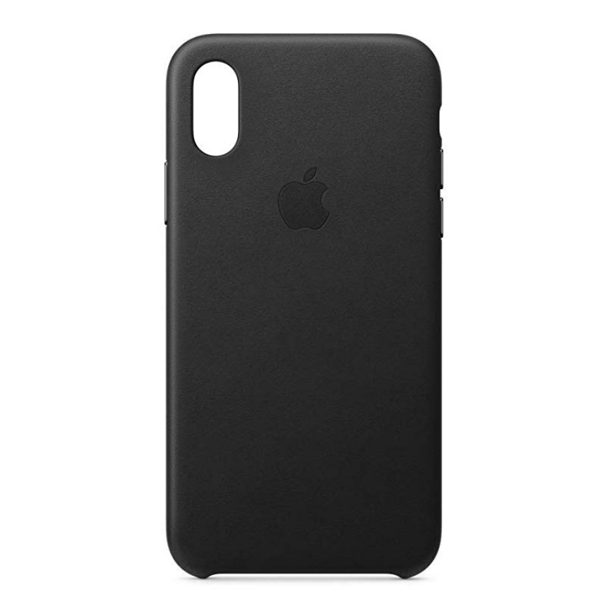 Apple Leather Case (for iPhone Xs) - Black $24.99