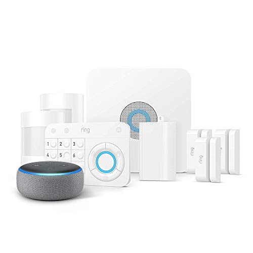 Ring Alarm 8 Piece Kit + Echo Dot (3rd Gen), Works with Alexa $169.00