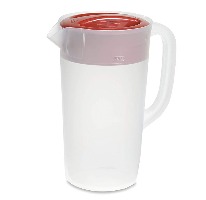 Rubbermaid 帶蓋塑料大涼水杯 2誇脫 ，原價$8.86, 現僅售$2.98