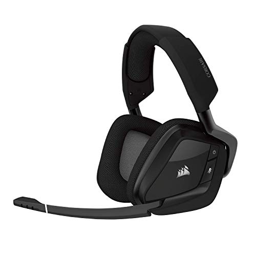CORSAIR Void PRO RGB Wireless Gaming Headset - Dolby 7.1 Surround Sound Headphones for PC - Discord Certified - 50mm Drivers - Carbon, Only $69.99, You Save $30.00(30%)