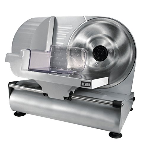 Weston 61-0901-W Heavy Duty Meat and Food Slicer, 9