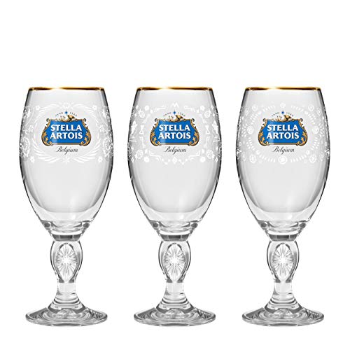 Stella Artois Better World 2019 Limited Edition Mexico, Peru, and Tanzania Chalice Gift Set, 33cl, Only $15.99, You Save $17.01(52%)