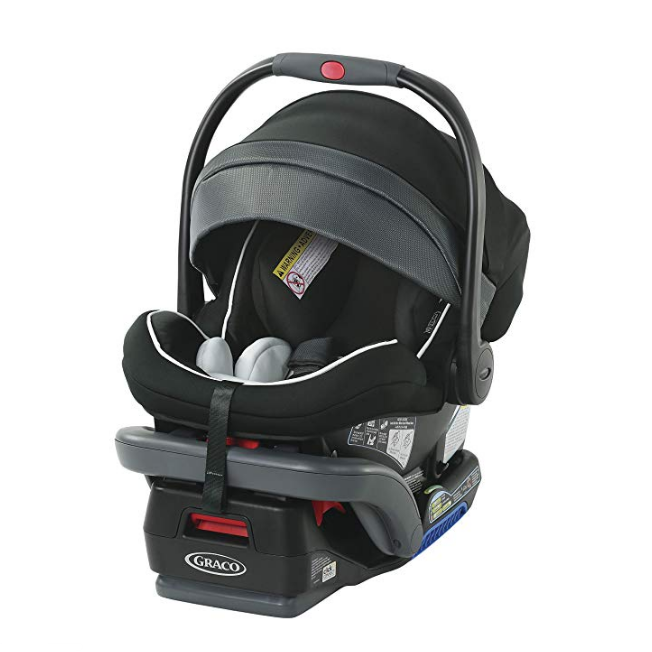 Graco SnugRide SnugLock 35 Platinum Infant Car Seat | Baby Car Seat, Spencer $149.99，free shipping