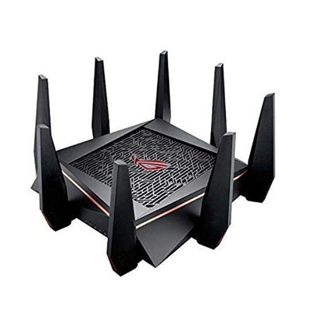 ASUS Gaming Router Tri-band WiFi (Up to 5334 Mbps) for VR & 4K streaming, 1.8GHz Quad-Core processor, Gaming Port, Whole Home Mesh System, & AiProtection network (GT-AC5300) $269.99，free shipping