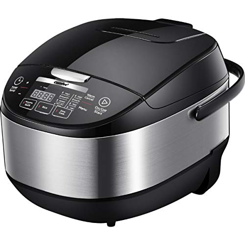 COMFEE' 20 cups Cooked (5.2Qt) Asian Style Programmable All-in-1 Multi Cooker, Rice Cooker, Slow cooker, Steamer, Sauté, Yogurt maker, Stewpot with 24 Hours Delay Timer , Only $43.96