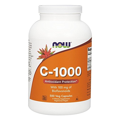 Now Foods Supplements, Vitamin C-1000, 500 Veg Capsules, Only $14.39