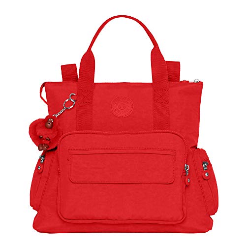 Kipling Alvy 2-In-1 Convertible Tote Bag Backpack Cherry, Only $59.99