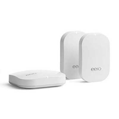 eero Home WiFi System (1 eero Pro + 2 eero Beacons) – Advanced Tri-Band Mesh WiFi System to Replace Traditional Routers and WiFi Ranger Extenders $279.00, free shipping