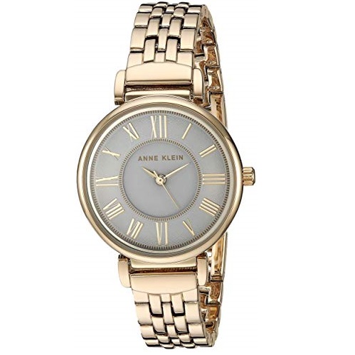 Anne Klein Women's AK/2158GYGB Gold-Tone Bracelet Watch, Only $28.75 after  choosing FREE No-Rush Shipping at checkout
